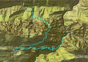 Mapa de la ruta